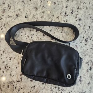 lululemon athletica Midnight Black Crossbody Bag